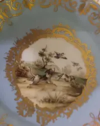 Piękna patera/talerz porcelanowa z manufaktury herend — ujęcie 2