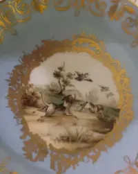 Piękna patera/talerz porcelanowa z manufaktury herend — ujęcie 2