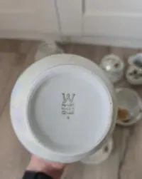 Piękny serwis kawowy PRL. Perłowa porcelana. Wawel Polska — ujęcie 5