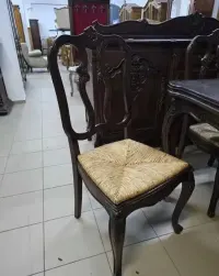 Piękny zestaw w stylu retro - witryna, komoda, stół z krzesłami. Transport cały kraj — ujęcie 5