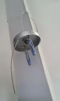 Lampa sufitowa ledowa biurowa — ujęcie 2