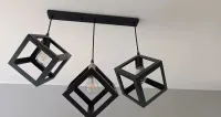 Lampa Sufitowa Loft Kostka 3x E27 — ujęcie 4