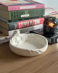 Podstawka na biżuterię | kobieta kwiat | różne kolory — ujęcie 5