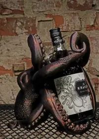 Podstawka stojak na alkohol - rum Kraken  - druk 3D na zamówienie — ujęcie 5