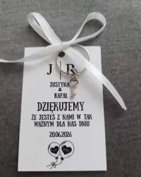 Podziękowania dla gości  na rozne okazje — ujęcie 3