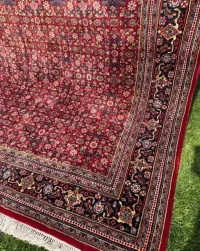 Dywan Kaszmirowy Wełniany PERSKI INDO Herati Bidjar 320x250 NAJTANIEJ W PL — ujęcie 3