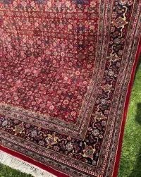 Dywan Kaszmirowy Wełniany PERSKI INDO Herati Bidjar 320x250 NAJTANIEJ W PL — ujęcie 3