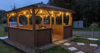 Girlanda Ogrodowa Świetlna 20M 20X Żarówka LED Sieciowa Wodoszczelna — ujęcie 2