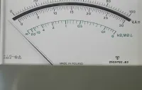 POLSKI miernik multimeter UM-112, PRL — ujęcie 2