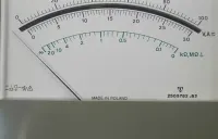 POLSKI miernik multimeter UM-112, PRL — ujęcie 2