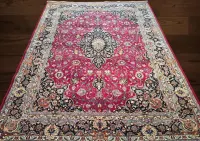 Kaszmirowy Mashhad  Sygnowany perski dywan z Iranu  Wełna kork 242x340 — ujęcie 3