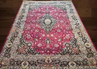 Kaszmirowy Mashhad  Sygnowany perski dywan z Iranu  Wełna kork 242x340 — ujęcie 3