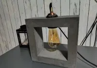 Lampa betonowa loft — ujęcie 3