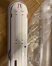 Lampa Led Do Garażu Hali Magazynu Warsztatu Pracowni Altany .Kanlux MAH PRO Y 38W 4000K 6100lm Długa żywotność 100000h DO WNĘTRZA I NA ZEWNĄTRZ.NOWA — ujęcie 5