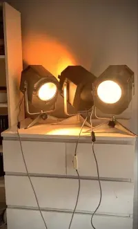 Lampa loft vintage teatralna stolowa biurkowa podlogowa prl — ujęcie 5