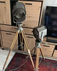 Lampa podlogowa loft vintage industrial prl — ujęcie 5