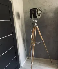 Lampa podlogowa stolowa wiszaca Loft Vintage Industrialna Prl — ujęcie 2