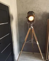 Lampa podlogowa stolowa wiszaca Loft Vintage Industrialna Prl — ujęcie 3