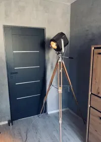 Lampa podlogowa stolowa wiszaca Loft Vintage Industrialna Prl — ujęcie 4
