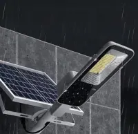 Lampa SOLARNA 3000W uliczna Regulowany Panel Mocna Ogrodowa Uchwyt NEW — ujęcie 3
