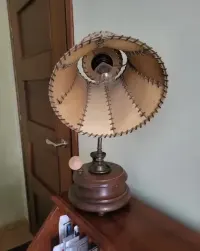 lampa stołowa biurkowa retro — ujęcie 4
