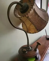 lampa stołowa biurkowa retro — ujęcie 5