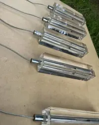 Lampa sufitowa wisząca Italux MD4512  pięć szklanych sopli — ujęcie 5