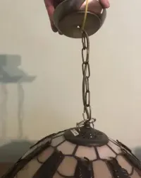 Lampa wisząca Tiffany — ujęcie 3
