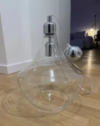 Lampa wisząca Westwing ze szklanym kloszem — ujęcie 2