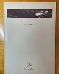 Prospekt mercedes benz limuzyny klasy e w210 — ujęcie 2