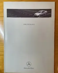 Prospekt mercedes benz limuzyny klasy e w210 — ujęcie 2