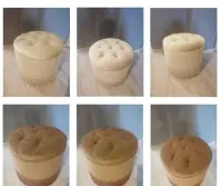 Pufy pufa puf hoker kolory Chesterfield Barok antyk kostka okrągła — ujęcie 2