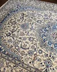 Perski dywan Nain - Rękodzieło z Iranu - Wspaniałej jakości 245x350cm — ujęcie 2