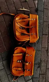 Sakwy Harley WLA WLC wojskowe — ujęcie 2