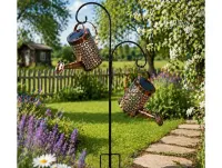 ZESTAW - 2x Lampa Solarna Ogrodowa Konewka LED Dekoracyjna do Ogrodu na Taras — ujęcie 3