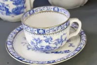 Serwis kawowy Giesche lata 20-te XX w. China Blau — ujęcie 5