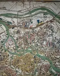 Stara mapa Wrocław Breslau 1910 r — ujęcie 4