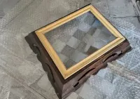 Stara rama drewno bogato zdobiona — ujęcie 3