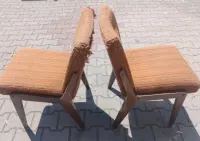 Stare krzesla AGA PRL do renowacji — ujęcie 5
