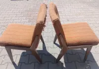 Stare krzesla AGA PRL do renowacji — ujęcie 5