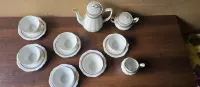 Stary zestaw kawowy Porcelana Bogucice PRL — ujęcie 2