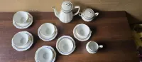 Stary zestaw kawowy Porcelana Bogucice PRL — ujęcie 2