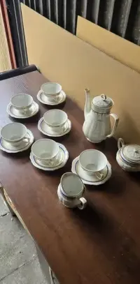 Stary zestaw kawowy Porcelana Bogucice PRL — ujęcie 5