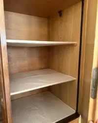 Stylowa szafa biblioteka vintage PRL — ujęcie 4