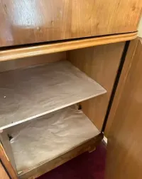 Stylowa szafa biblioteka vintage PRL — ujęcie 5