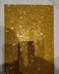 Szyba ornamentowa tzw. "plaster miodu" — ujęcie 2