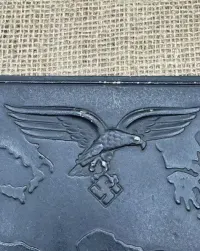 Tablica Luftwaffe  1942 honorowa za wybitne osiągnięcia original ww2 — ujęcie 2