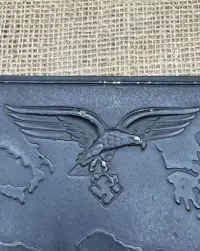 Tablica Luftwaffe  1942 honorowa za wybitne osiągnięcia original ww2 — ujęcie 2