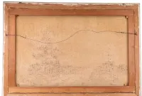 Wiktor Korecki - Pejzaż, olej na płótnie 60 x 90 cm — ujęcie 5