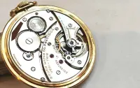 Zegarek Kieszonkowy Gruen Veri-Thin PRECISION Switzerland 9mm GOLD FILLED 10K Kolekcjonerski / Bardzo Ładny Stan ! — ujęcie 2